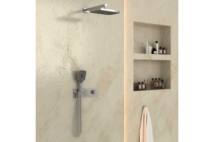 Душевой комплект Vincea с термостатом хром - 3