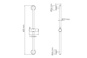 NEW A317 Стойка для душа - 3