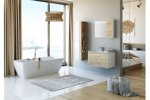 Шкаф-пенал Aqwella 5 stars Miami 40 - 3