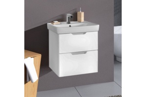 Тумба с раковиной Dreja.eco Q 55 белая