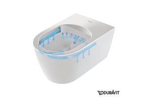 Чаша для подвесного унитаза Duravit Me by Starck белый, без сиденья (2529090000) - 2