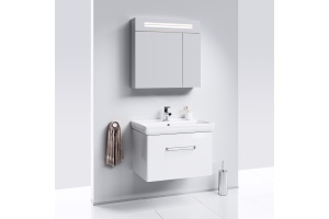 Зеркало-шкаф Aqwella Neo 80 с подсветкой - 3