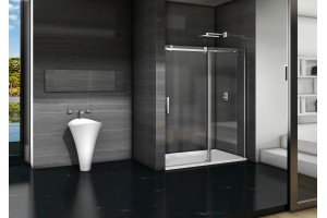 Душевая дверь в нишу Good Door Galaxy WTW-170-C-CH профиль хром - 2