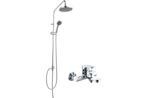 Смеситель Bravat Pure F6105161C-01 для ванны с душем