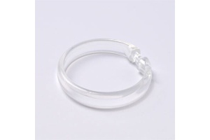 Набор колец для шторы в ванную комнату IDDIS Transparent (RID010P) - 2