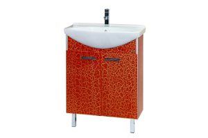 Джулия - 65 Тумба прямая КРАКОЛЕТ красный