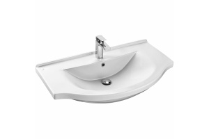 Раковина мебельная Style Line Эльбрус 90 белый