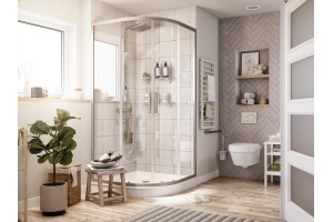 Душевой уголок STWORKI Хельсинки DE018RL9090200 90x90 см профиль хром матовый - 2