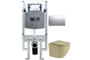 Комплект Weltwasser AMBERG 497 ST + MERZBACH 004 MT-GN + AMBERG RD-CR (10000006728)