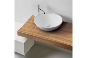 Раковина накладная Kerasan Ciotola 46 белый матовый (430330) - 2