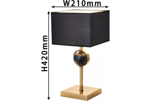 Настольная лампа декоративная Favourite Diva 2822-1T - 2