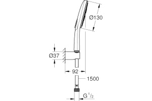 Душевой гарнитур Grohe Rainshower SmartActive 26581000 - 2