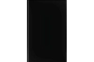 Боковая стенка Vincea Garda 90х190 черная стекло тонированное