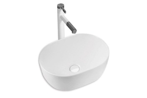 Раковина накладная Ceramalux N белый (9026В)