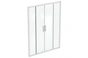 Душевая дверь Ideal Standard Connect 2 150 профиль белый стекло прозрачное