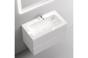 Тумба под раковину Sancos Snob T 80 белая - 2