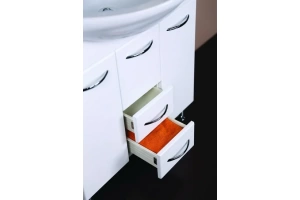 Тумба с раковиной Onika Моника 75 белый  - 2