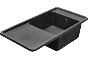 Мойка кухонная AQUATON Беллис 97 графит - 2