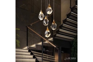 Подвесной светильник iLedex Oxygen 9701P/5R BR - 2