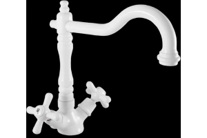 Смеситель для кухни Rav Slezak Morava retro белый