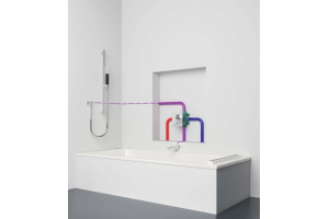 Смеситель Jacob Delafon July E98714-CP для ванны с душем - 3