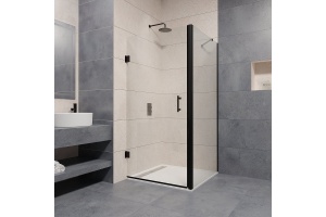 Душевой уголок RGW Passage PA-36B 90x90 профиль черный стекло прозрачное - 2