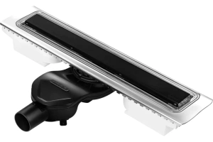 Душевой лоток Berges C1 Norma 50 черный матовый