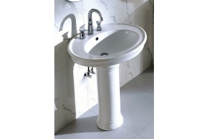 Раковина напольная Ceramalux Classic белый (2061)