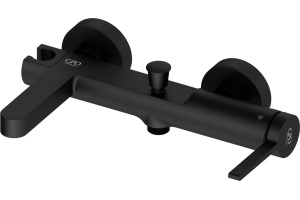 Смеситель для ванны с душем GPD Gildo черный матовый