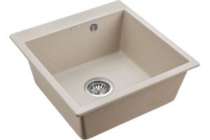 Мойка кухонная Paulmark Praktisch 51 бежевый матовый - 2