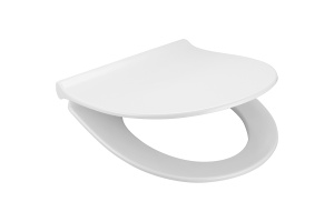 VICTORIA Сиденье с крышкой тонкое дюропласт, микролифт, быстросъемн.