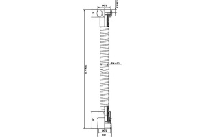 Душевой шланг Iddis 030S15Bi19 150 см - 3