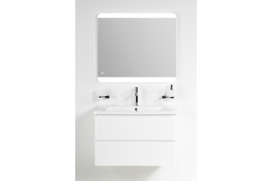 Комплект мебели BelBagno Marino-Cer 80 белый 