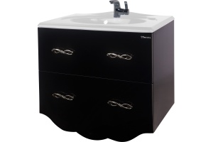 Тумба для комплекта Bellezza Версаль 90 черная