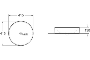 Раковина Vincea VBS-104MB матовая черная - 2