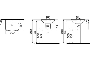 Раковина STWORKI Дублин 50 - 2