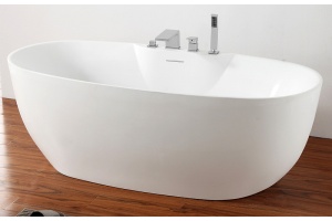 Акриловая ванна ABBER 170х80 белый (AB9323) - 2