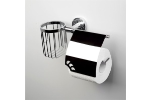 Держатель туалетной бумаги Wasserkraft Isen K-4059 с держателем освежителя воздуха - 2