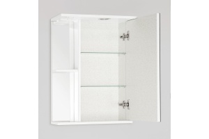 Зеркало-шкаф Style Line Эко Стандарт Николь 50/С белый - 2