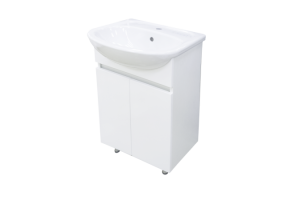 Тумба с раковиной Misty Элегия 55 белая
