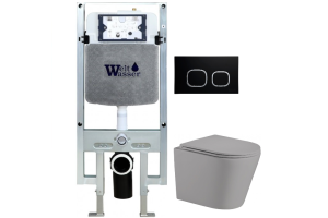 Комплект Weltwasser AMBERG 497 ST + SALZBACH 004 MT-GR + AMBERG RD-BL (10000006759)