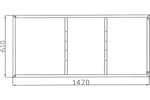 Каркас для ванны Cersanit Lorena/Nike 160 - 2