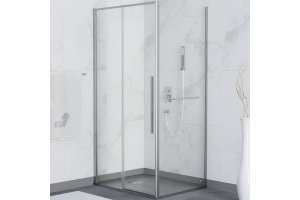 Душевой уголок RGW Stilvoll SV-42-1 140x80 профиль хром стекло прозрачное