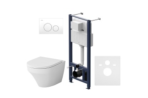 Комплект AM.PM Inspire IS49001.501700 с сиденьем микролифт