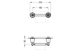 Swedbe Terracotta Art Держатель для туалетной бумаги 2547 - 2