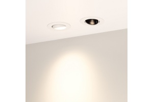 Встраиваемый светодиодный светильник Arlight MS-Forecast-Built-Turn-R82-8W Warm3000 035448 - 3