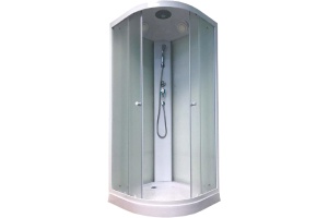 Душевая кабина Parly Tomorrow 90х90 хром стекло матовое - 2