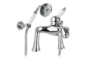 Смеситель для ванны Cezares Elite золото 24 карат (ELITE-PBVM-03/24-Bi)