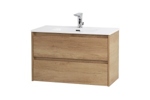 Тумба с раковиной Belbagno Kraft 39 80 светлое дерево - 3