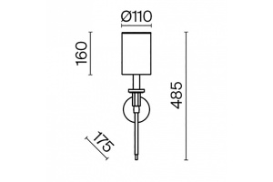Бра Maytoni Florida MOD148WL-01CH - 3